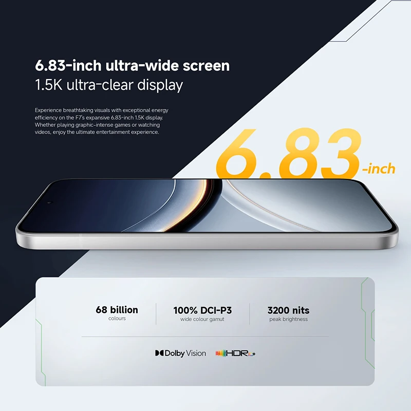 【Merk+】POCO F7 5G Leeuwebek ® 8s Gen 4 NFC 6500mAh batterij 6,83" 1,5K AMOLED 50MP camera OIS 90W HypeCharge smartphone