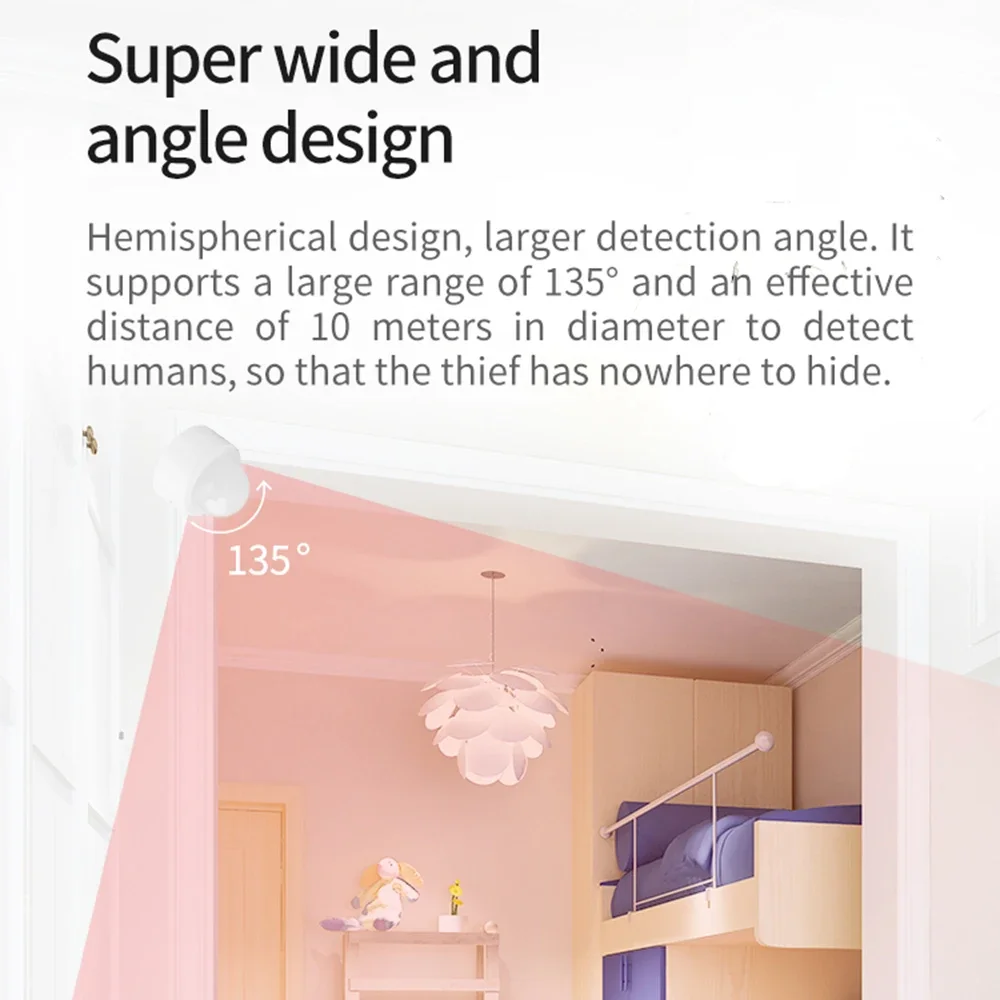 Haozee 2 en 1 Zigbee Mini PIR Detector de movimiento + Luz Lux brillante Sensor de alarma antirrobo de seguridad infrarroja pasiva
