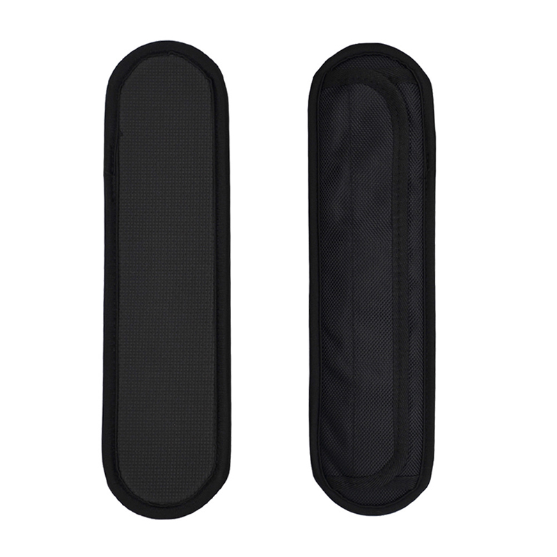 Hombrera reductora de peso negra, mochila doble, reductora de estrés, mochila escolar reductora de peso más ancha, correa para el hombro