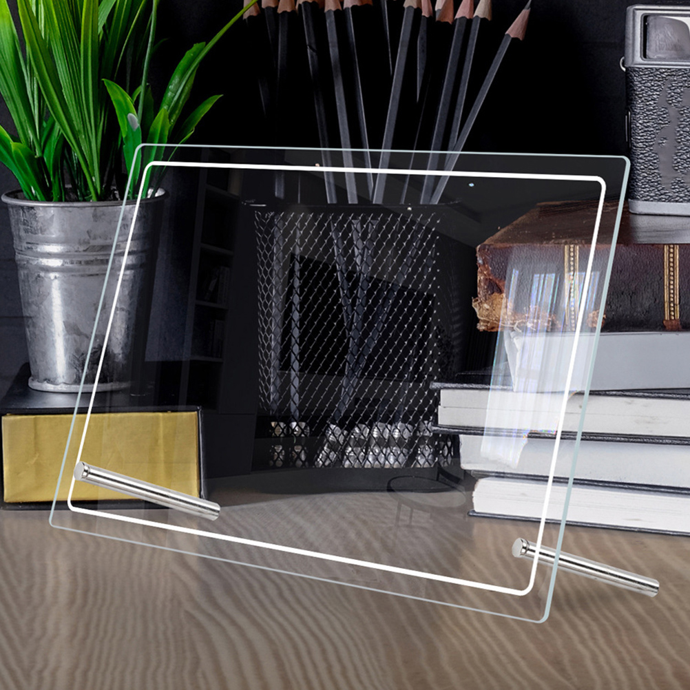 Меморандум, прозрачная доска для письма, офисная доска, настольный органайзер, акриловый настольный органайзер для сухого стирания