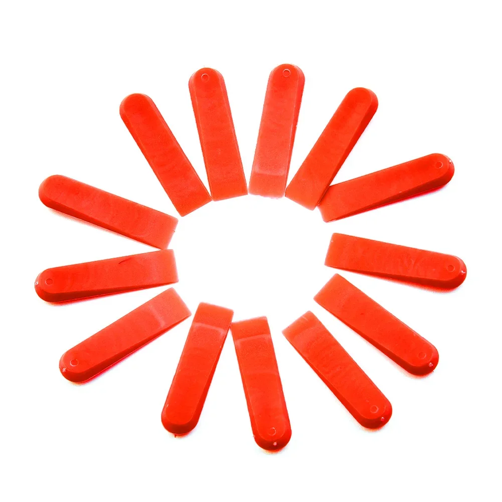 100pcs Plastic Tile Spacers Tile Wedge Spacer Leveling Clips Floor Locator Ceramic Tiling Laying Adjustment Construction Tool