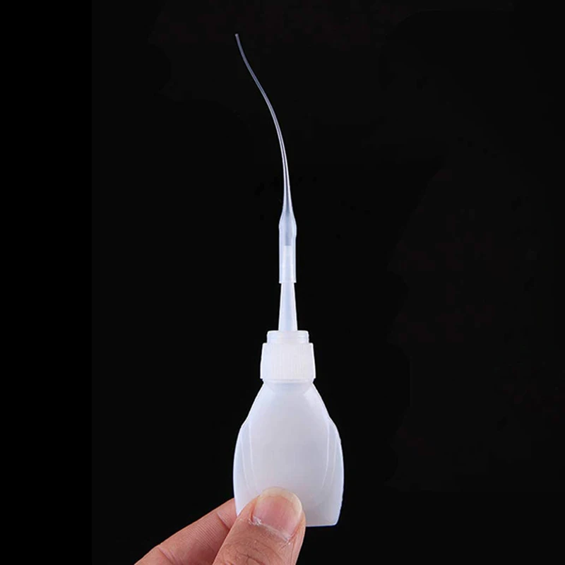 50/100Pcs Glue Dropper Plastic Glue Bottle Tips Glue Extender Precision Applicator Dropping Tube Nozzle For Crafting Lab
