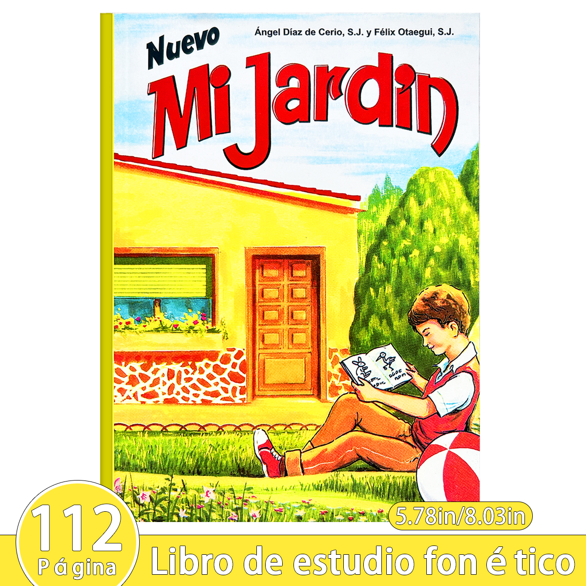 Hot Koop Spaans Fonetisch Leerboek Nuevo Mi Jardín 112 Pagina's Kids Onderwijs Leerboek Voor Kinderen Spaans Studie Materiaal