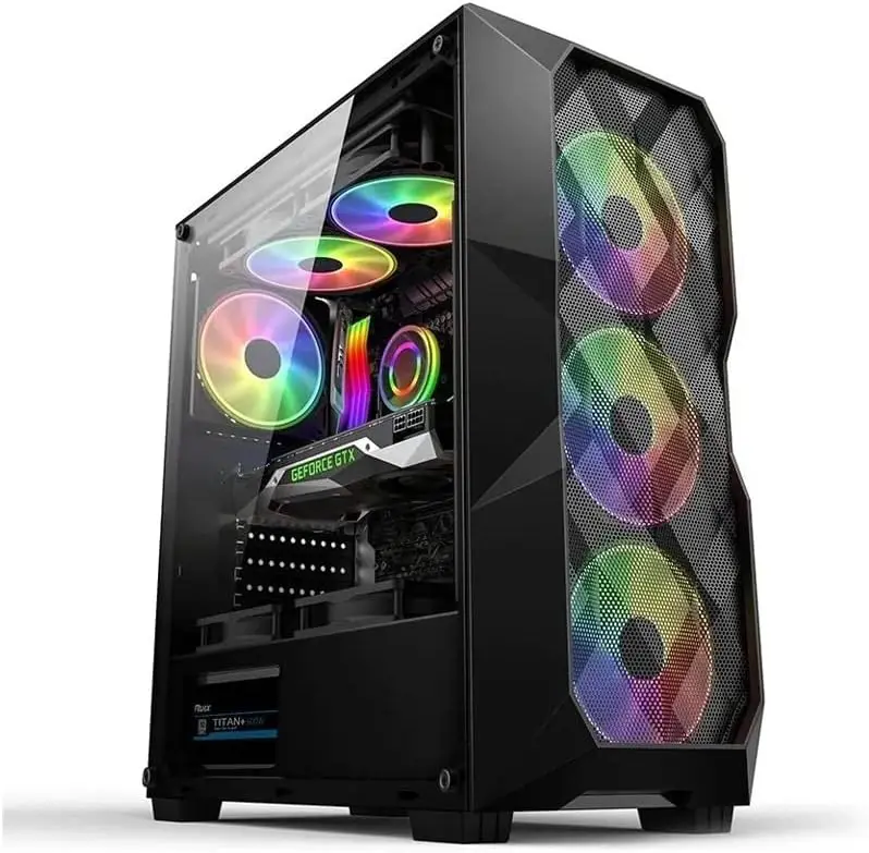 PC Gamer Intel Core i7 12700F, RTX 3060, 16GB DDR4, SSD 480GB, 600W 80 Plus, MESH018-E