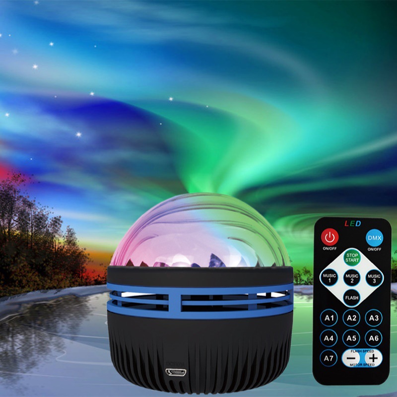 LED Galaxy Projector Light Colorful Sky Bedroom Night Lamp Kids Room Decor Christmas Party Decoration LED Projector