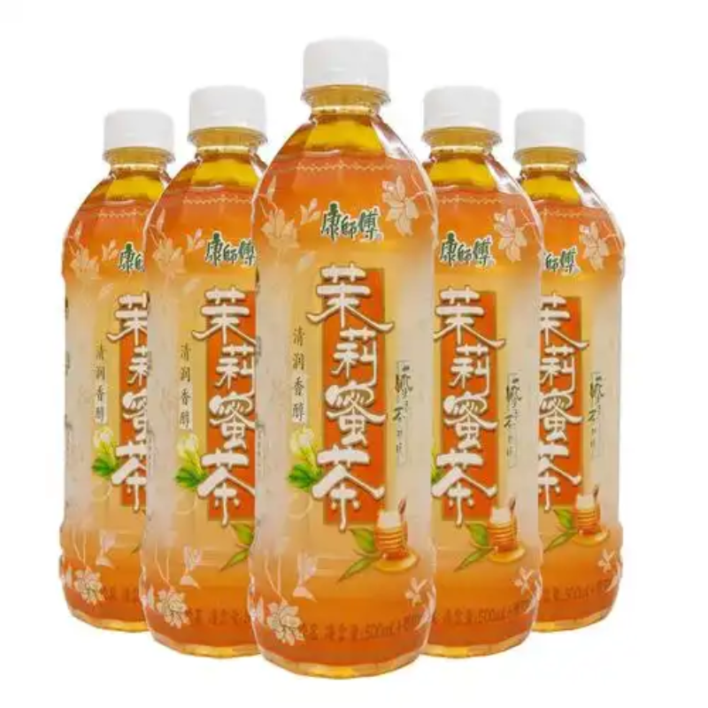 Master Kong, Jasmine Honey Tea, Pack of 5, 500ml/bottle