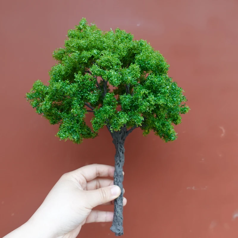 Modelo de árvore banyan, 25-30cm, modelo de árvore, venda quente, modelo em escala g, campo de árvore verde, material de layout de mesa de areia militar