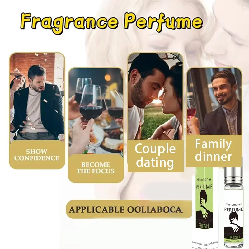 น้ําหอมฟีโรโมนติดทนนาน Addictive Personal Roll-on น้ําหอมน้ํามัน Sex Dating กลิ่นหอมโคโลญจน์สําหรับผู้หญิงเพื่อดึงดูดผู้ชาย