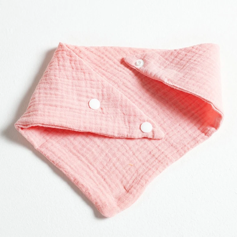 5 ชิ้นเด็ก Drool Bibs ผ้าเช็ดตัวสําหรับสามเหลี่ยมผ้าพันคอผ้าพันคอผ้าฝ้ายนุ่ม Bib ปรับปุ่ม Snap Burp ผ้าสําหรับชาย