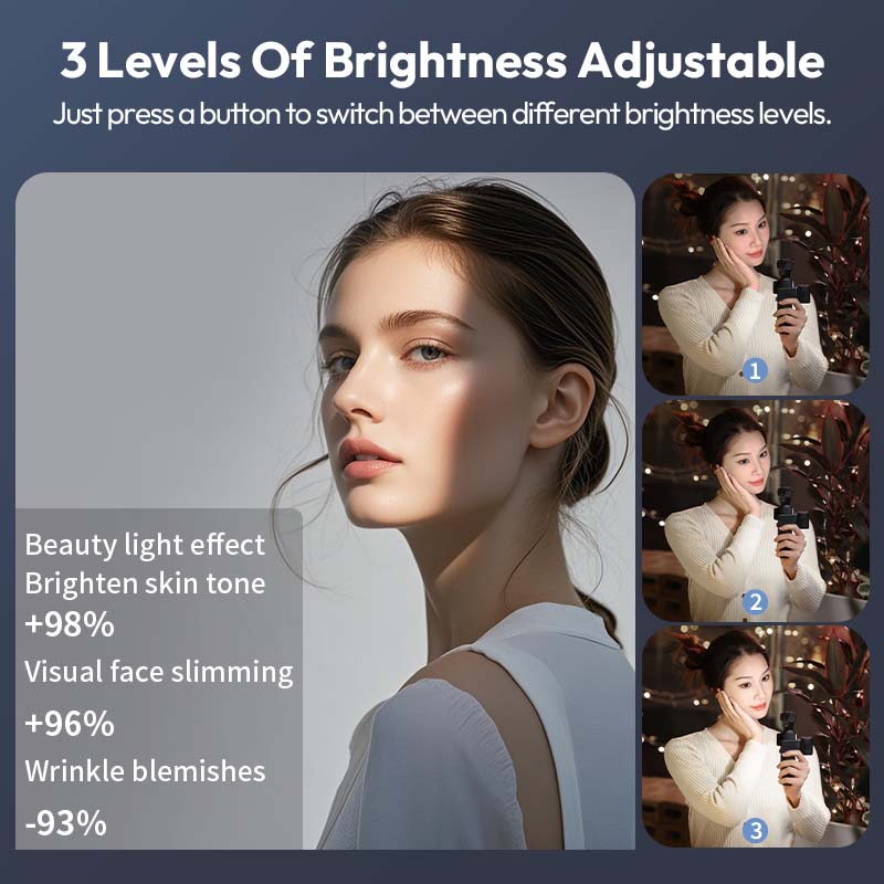 Ulanzi LM001 Pocket 3 Mini luz Led magnética luz de vídeo impermeable para DJI Osmo Pocket 3 para Vlogging Live 500mah recargable