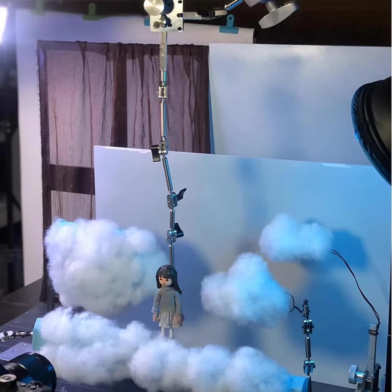 ชุดภาพเคลื่อนไหว DIY-stopmotion RIG Armature rigging System with 5ตัวเชื่อมต่อสำหรับแอนิเมชันหยุดการเคลื่อนไหววงเล็บชุดถ่ายทำ