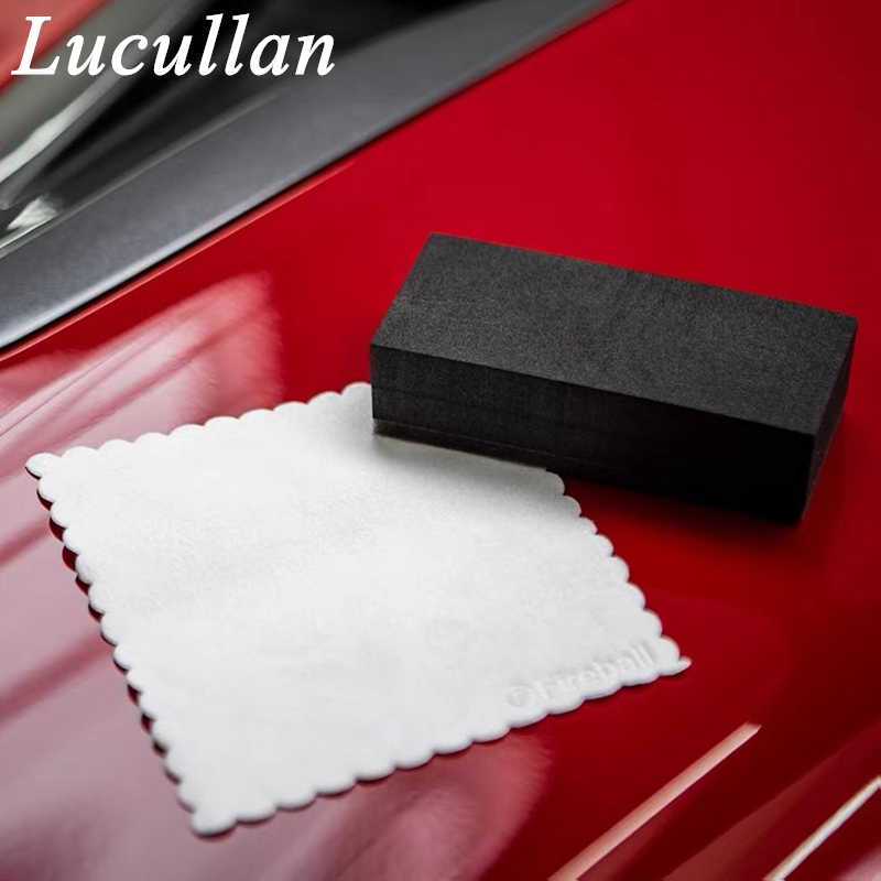 Lucullan Mới Chống Thả Xe Thiết Kế Lớp Phủ Gốm Đầm Applicator Kính Tự Động Sơn Nano-Áo Khoác Bọt Biển