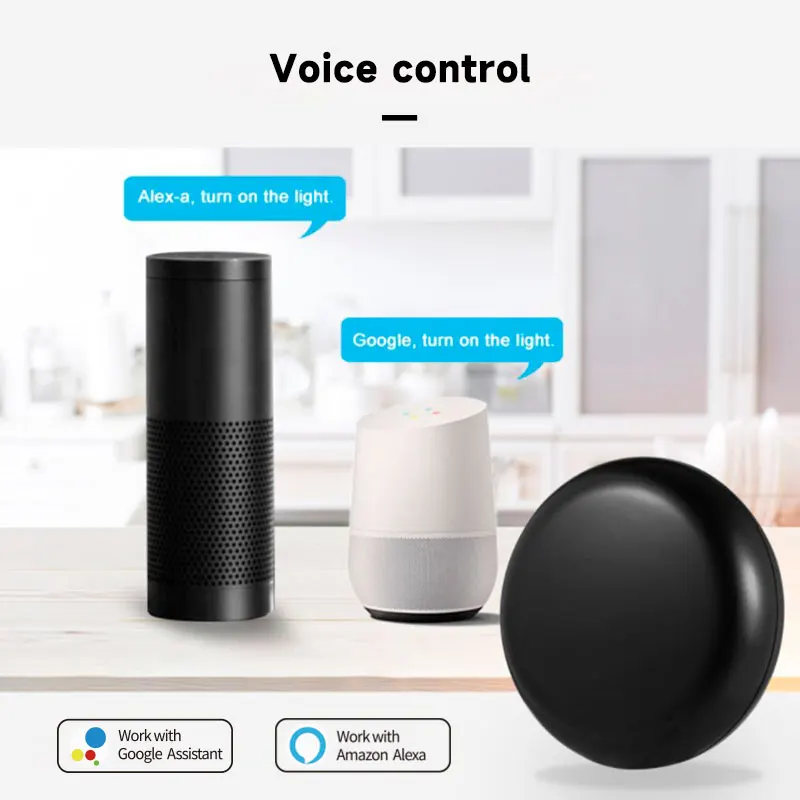 WiFi IR Remote Control Tuya Smart Home Remote Controller for TV DVD Air Conditioner AUD Works with Alexa Google Home