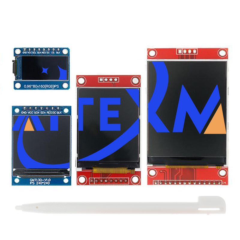 AITEXM ROBOT TFT-дисплей IPS 7P SPI HD 65K полноцветный модуль ST7735 с сенсорным экраном для Arduino различные размеры разре...