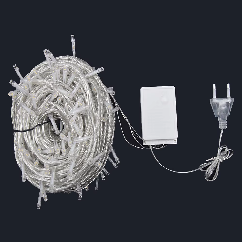 Christmas Fairy String Lights 8 Modes Extendable for Indoor Wedding Birthday Christmas Tree Garden Decor Multicolor