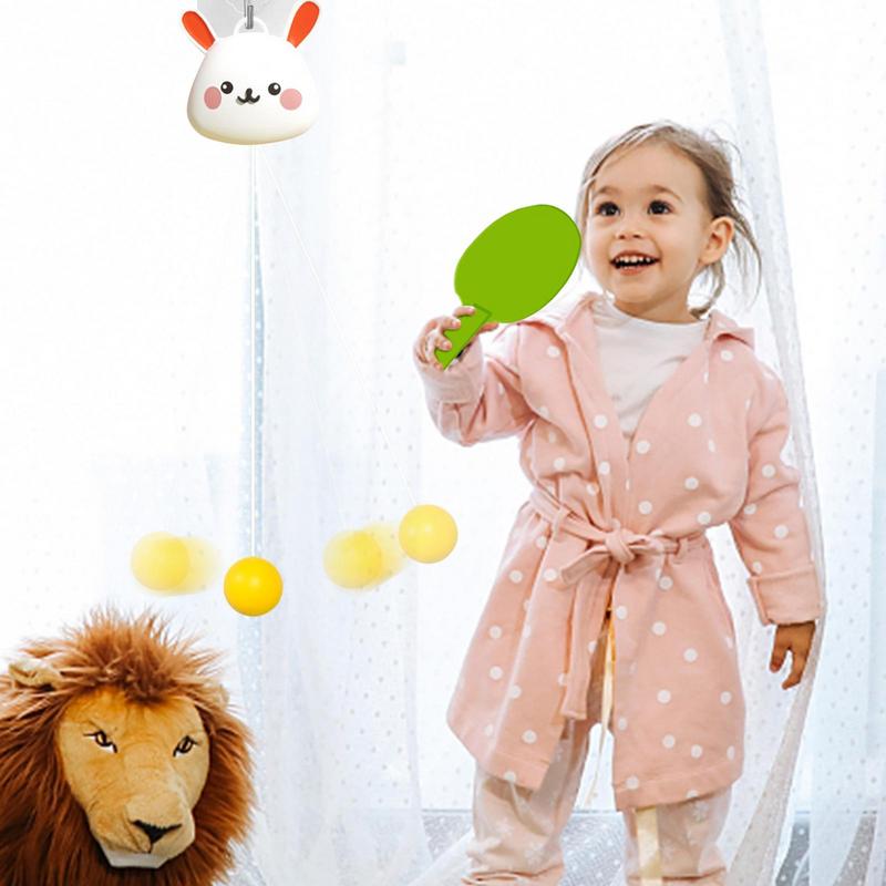 Table Tennis Trainer Table Tennis Equipment Adjustable Trainer Rapid Rebound Training Toy Ping-pong Machine For Indoor