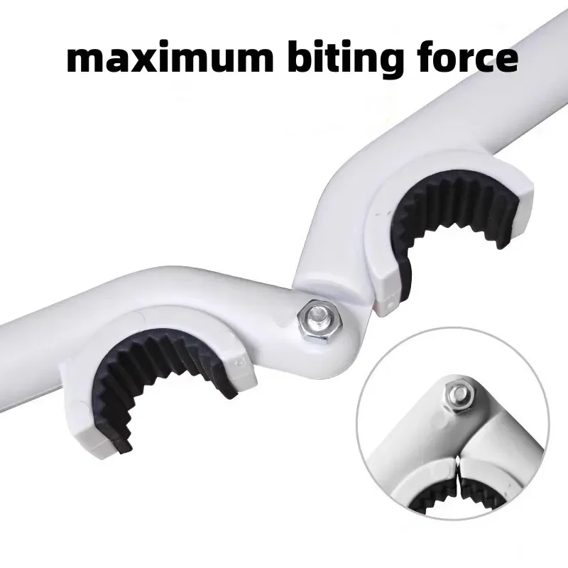 Faucet Aerator Wrench Universal Faucet Key Non-slip loosener Kitchen Bathroom Sink Quick Disassembly Easy Storage Removal Tool