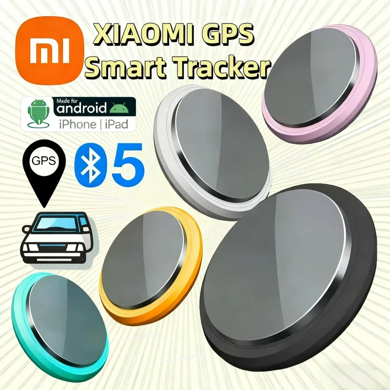 Xiaomi GPS трекер Bluetooth 5,0 анти-потерянное GPS мини-устройство домашнее животное детская сумка кошелек отслеживание для IOS Android умный искатель локатор новый