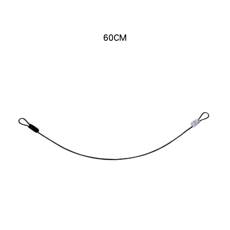 20Cm/30Cm/60Cm/80Cm Protable Dây Đeo An Toàn Thép Không Gỉ Dây Buộc Dây Cổ Tay Dây tay Cho GoPro Camera Thể Thao Phụ Kiện