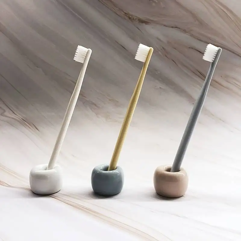 ชุดแปรงสีฟันที่ได้แรงบันดาลใจจากญี่ปุ่นที่หรูหรา 12 ชิ้น: ขนแปรงนุ่ม, CompactHead สําหรับผู้ใหญ่ - อ่อนโยน, มีประสิทธิภาพ, และใช้แล้วทิ้ง