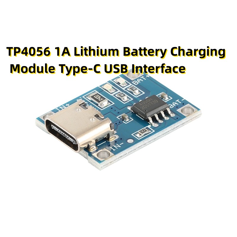 10st Tp4056 1a Lithium Batterij Oplaadmodule Type-C Usb-Interface