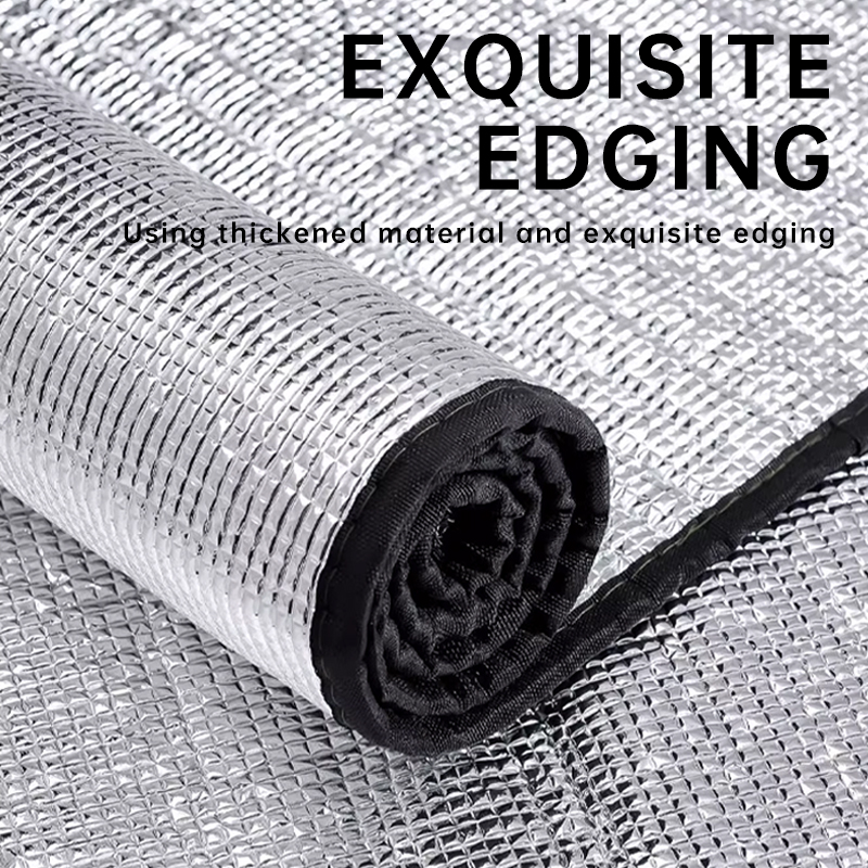 Outdoor Picnic Moisture-proof Pad Double-sided Thick Aluminum Film Waterproof Beach Mat Portable Tent Floor Mat Camping Mat