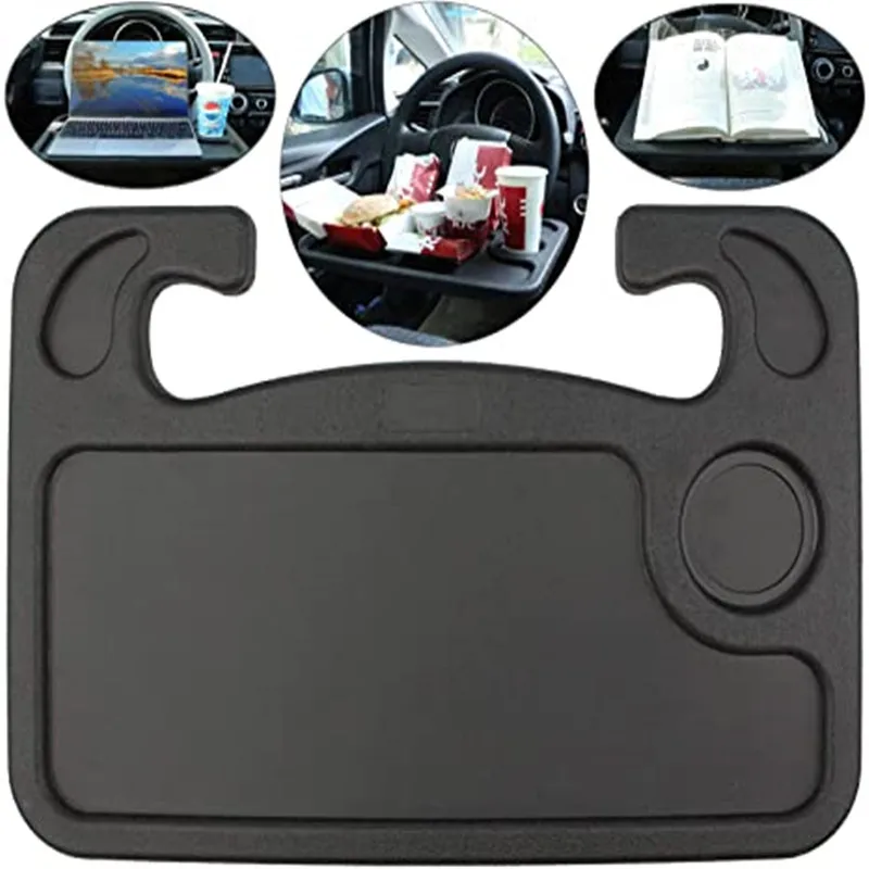 Tragbare Auto Laptop Computer Schreibtisch Halterung Ständer Essen Arbeit Auto Lenkrad Esstisch Halterung Trinken Lebensmittel Kaffee Tablett Bord