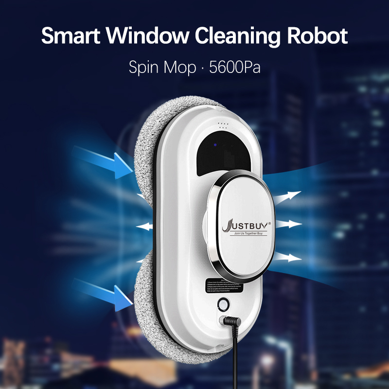 Fenêtre Robot aspirateur nettoyage électrique verre limpiacristales télécommande Machine