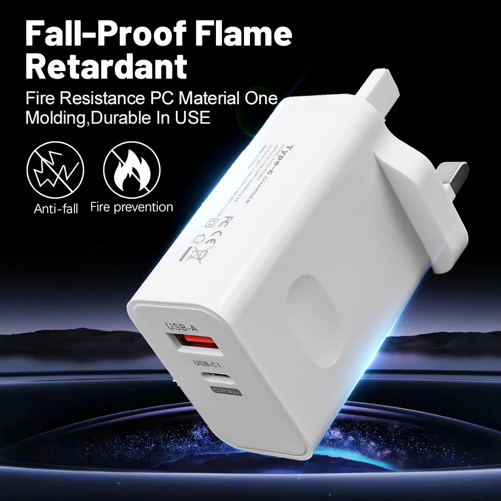 120 Вт быстрая зарядка USB Type C PD кабель комплект адаптера для зарядного устройства для iPhone Samsung Xiaomi Redmi настенные вилки для быстрой зарядки ЕС/США/Великобритании