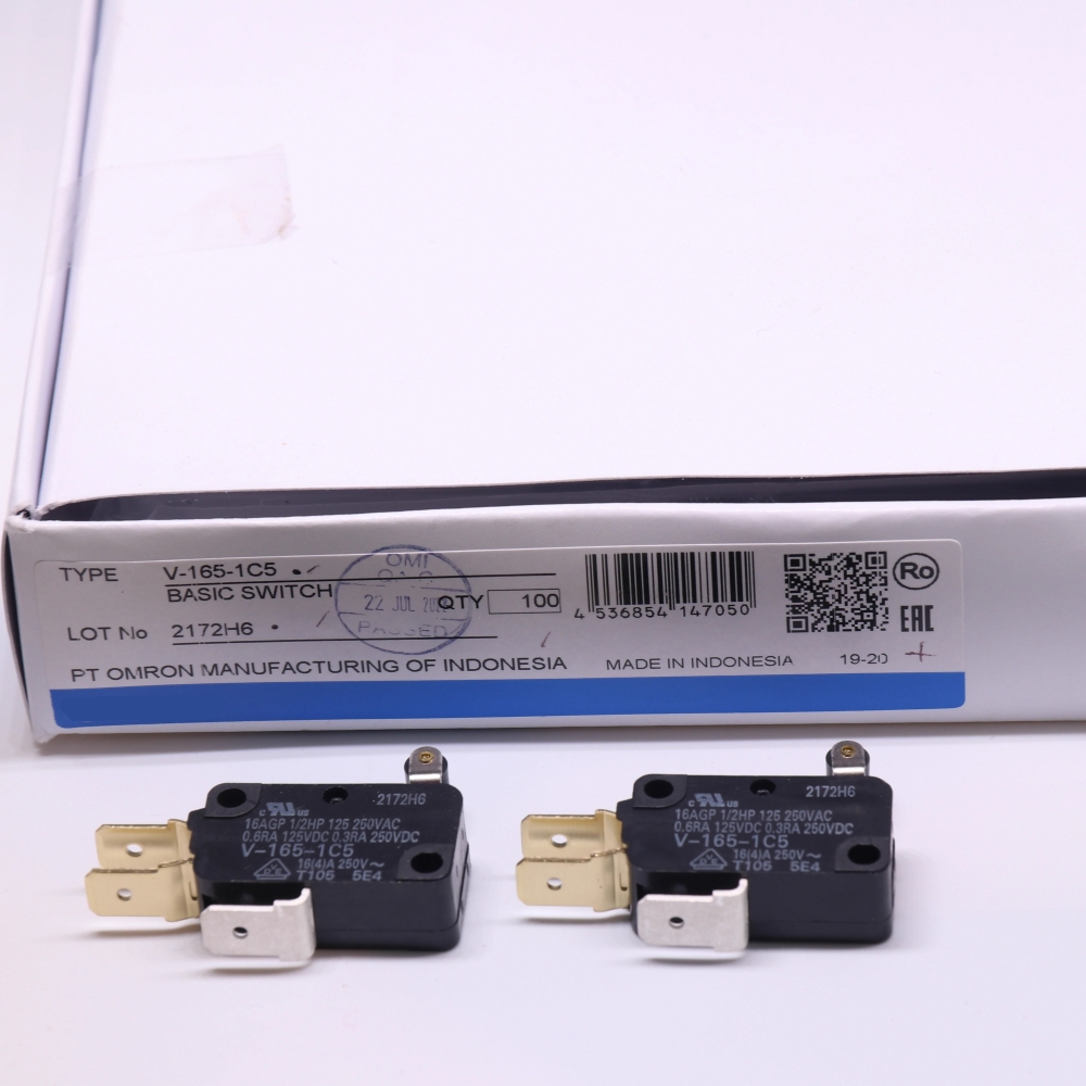 Neue Authentische Original Große Micro Schalter V-15-1A5 1B5 1A6 1B5 1C25 9A5 105 1B6 151 152 153 154 155 156 103-1A4-T Für OMRON