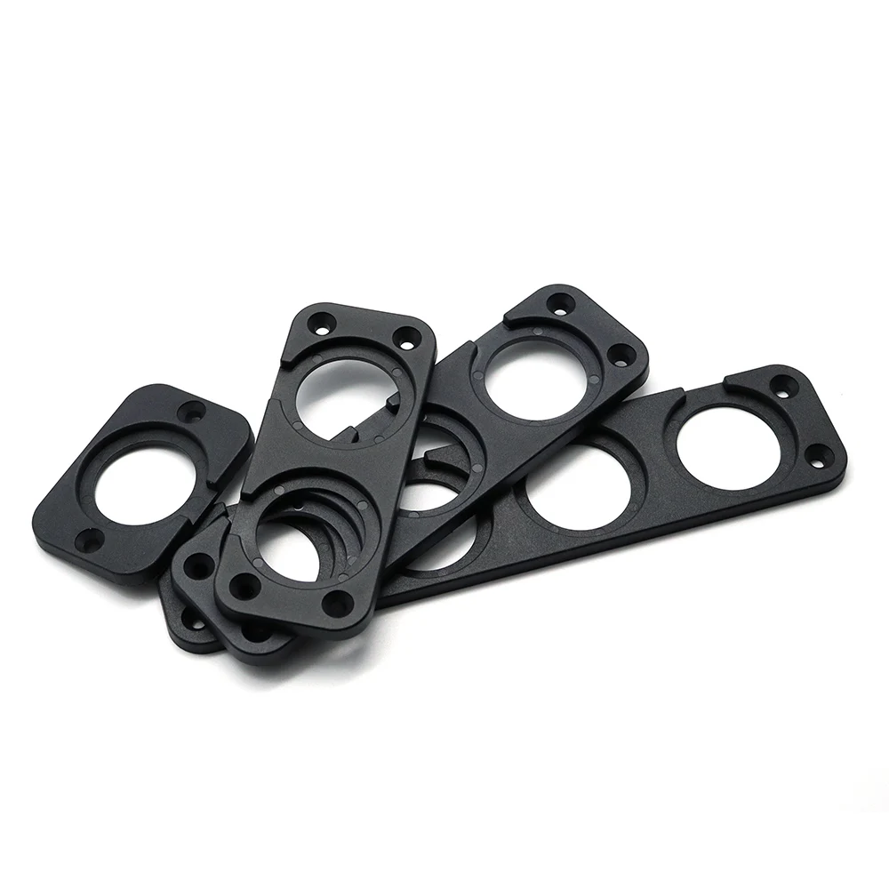 1 2 3 4 穴 USB コンセントソケットパネルブラック ABS ハウジングホルダーキット取付車ボートトラックダッシュボードシガーライターソケット