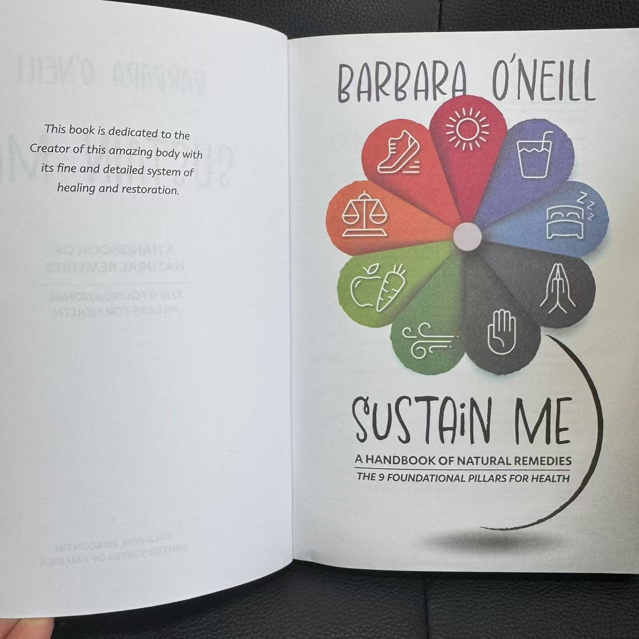 Sustain Me by Barbara O'Neill Book Provides Inspiring Insights for Improvement Life/Self-motivation/Psychological Adjustment