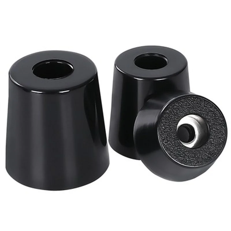 8 Cái Cao Su Đen Chân Ghế Tầng Bảo Vệ Chống Trơn Trượt Đồ Chân Bàn Chân Bao Tủ Dưới Miếng Lót Funiture chân