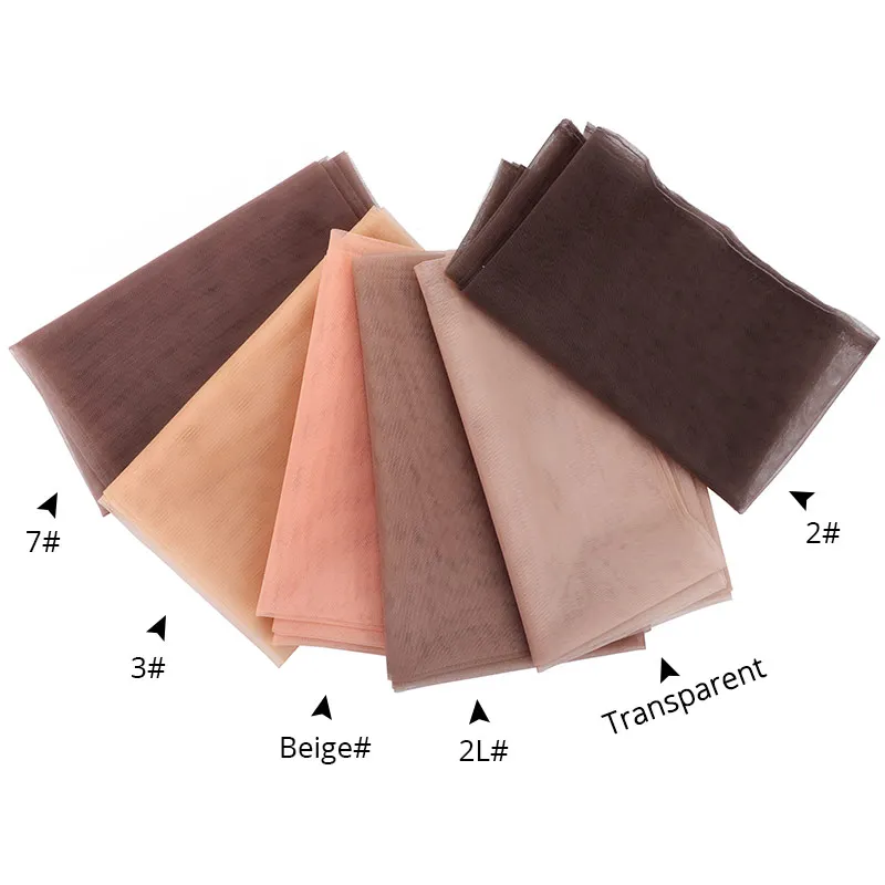 Red de encaje suizo Plussign de 0,25 yardas/Uds para hacer peluca, Material de importación para pelucas de encaje, cierre Frontal, redecilla, accesorios para hacer peluca