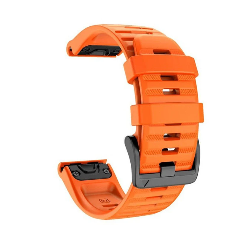 QuickFit 26 ミリメートル 22 ミリメートル時計ストラップガーミンフェニックス 7X 7 プロサファイアソーラーシリコーン時計バンドフェニックス 8 E 6X 6 プロ 5X 5 プラスブレスレット