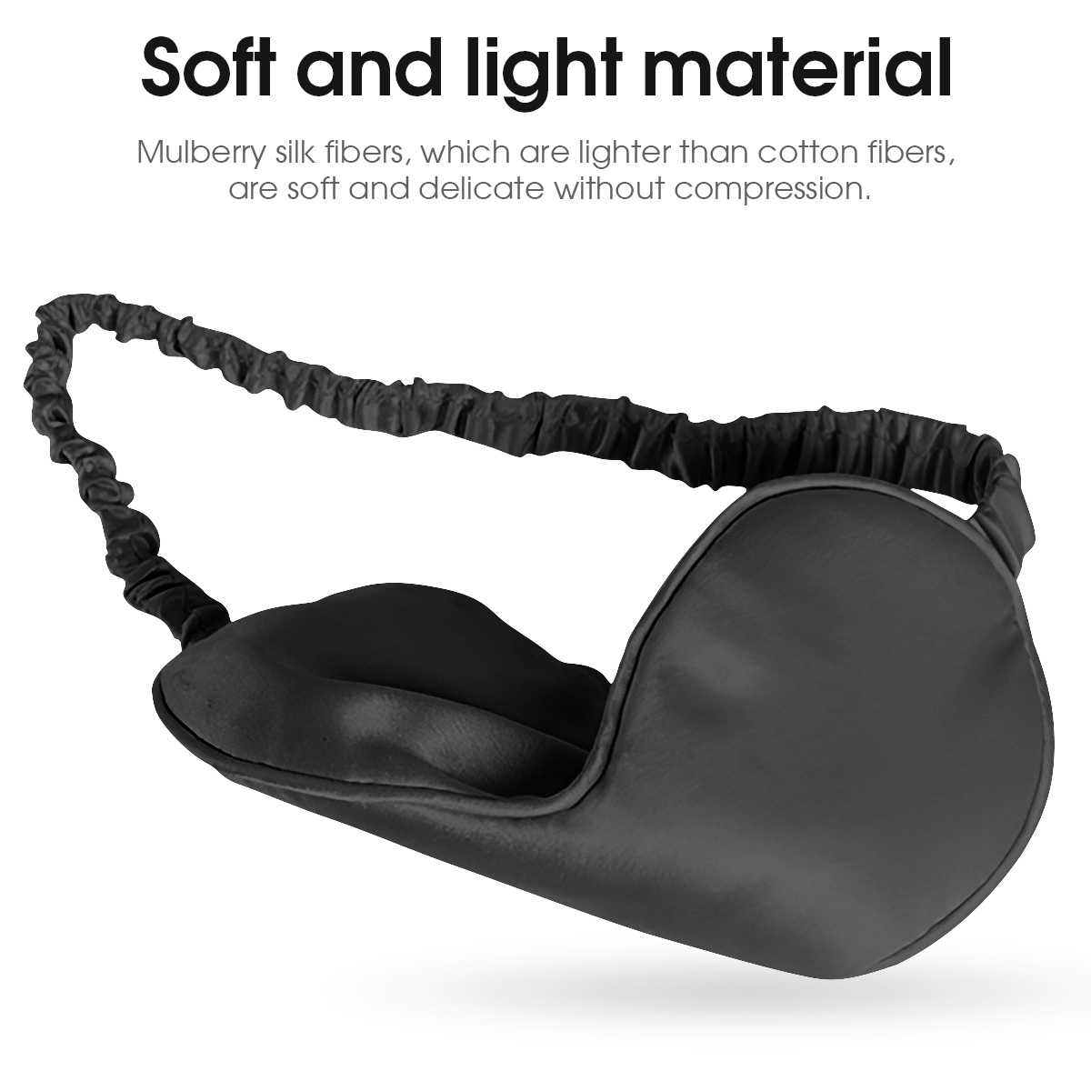 Máscara de olho bloco luz dormir escudo olho eyepatch venda noite sono máscara facial almoço break viagem relaxar capa sombra