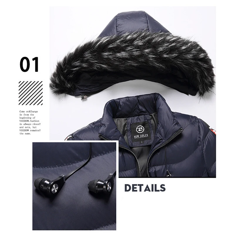 DIMUSI, chaqueta acolchada de invierno para hombre, Parkas térmicas de algodón a la moda para hombre, prendas de vestir informales, rompevientos, abrigos con capucha, ropa para hombre