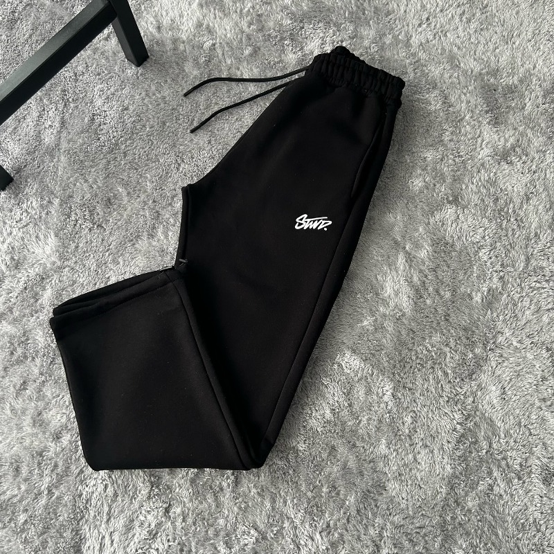 Retro-Mode lose gerade Bein Freizeithosen amerikanischer Trend Harajuku Streetwear Männer Hosen hoch taillierte lässige Sporthosen