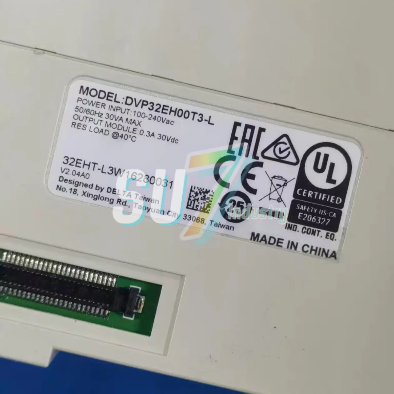 Módulo PLC Novo no armazém DVP32EH00T3 DVP32EH00T3-L