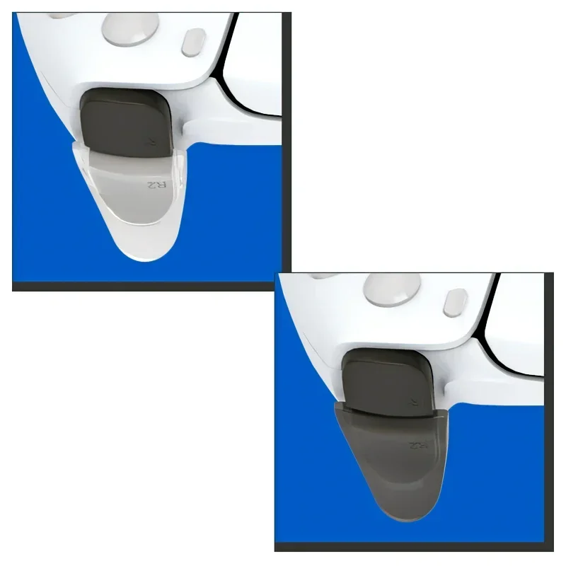 Schalten Sie das ultimative PS5-Feeling frei! Trigger Extenders + D-Pad-Tastenkappen für ein glattes Spielerlebnis