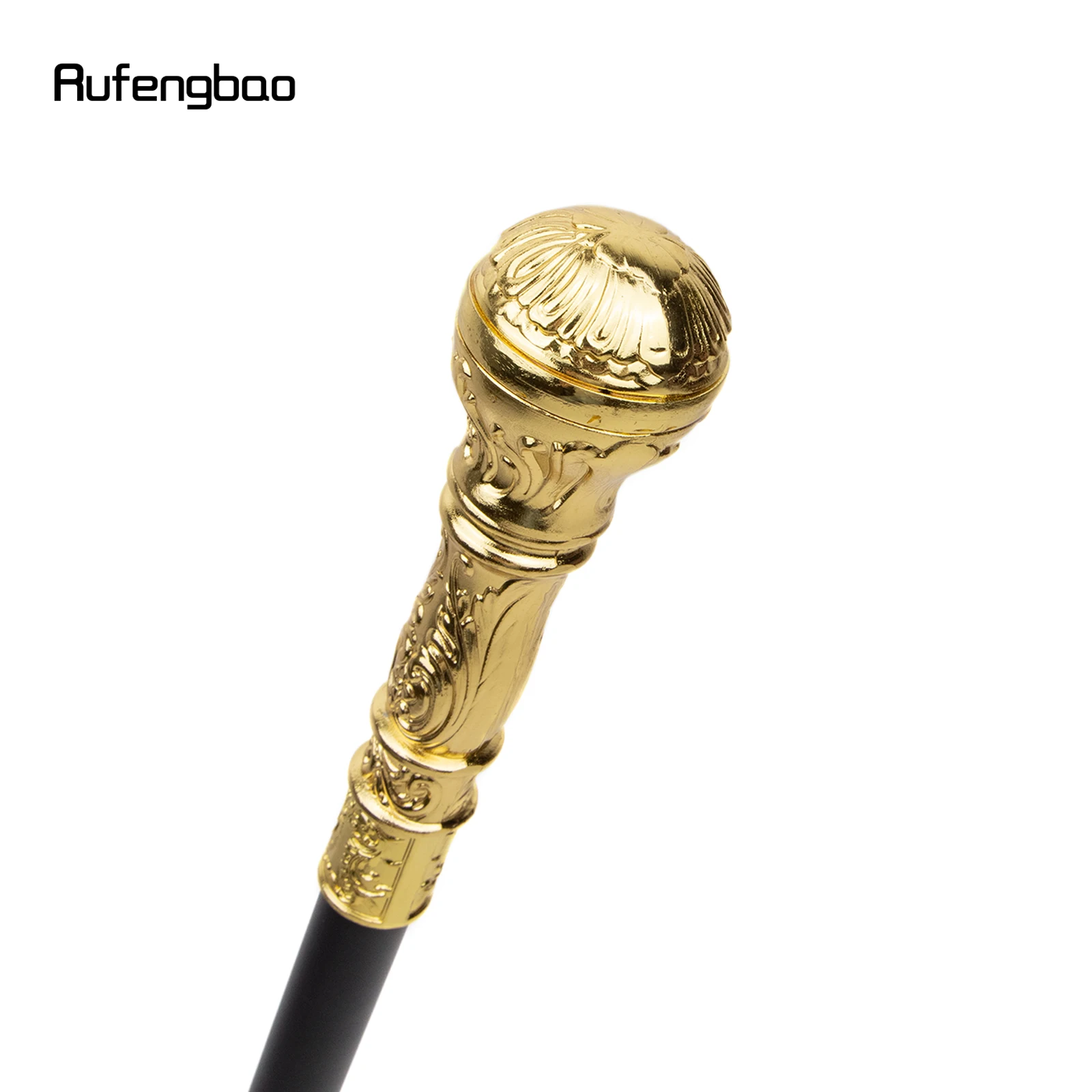 Luxo Rodada Handle Walking Stick, Elegante Crosier Knob, Festa decorativa bengala, Handle Moda, 93cm