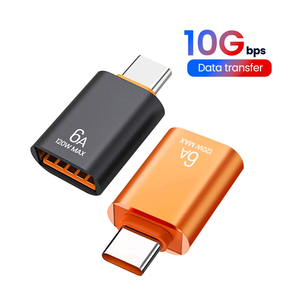 Elough USB 3,0 a tipo C Adaptador OTG tipo C macho a USB hembra convertidor para ordenador portátil Xiaomi Samsung USBC Adaptador usb a tipo c