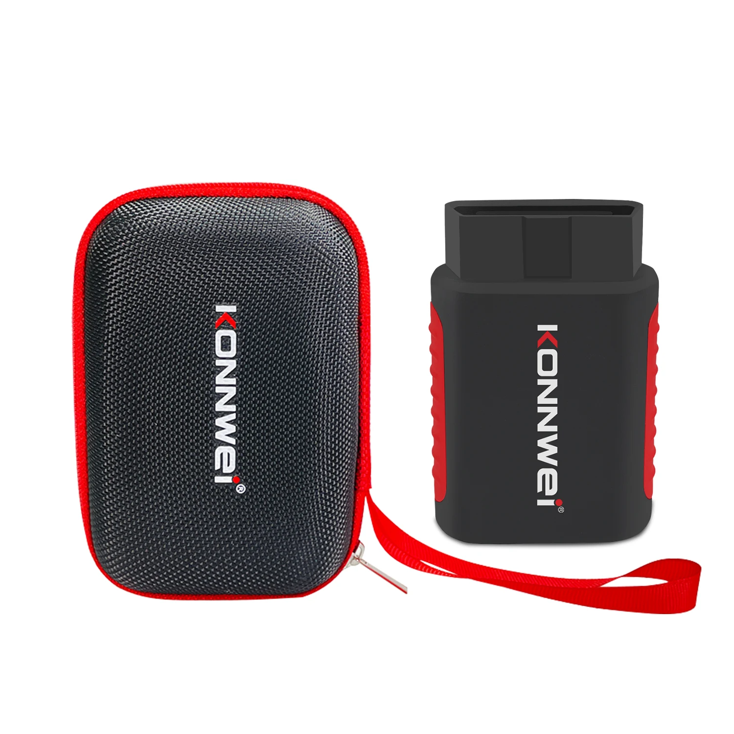 Konwei carro obd2 scanner conexão bluetooth app controle epb/dpf/oil/bms função de redefinição código de falhas vista carro obd ferramenta diagnóstico