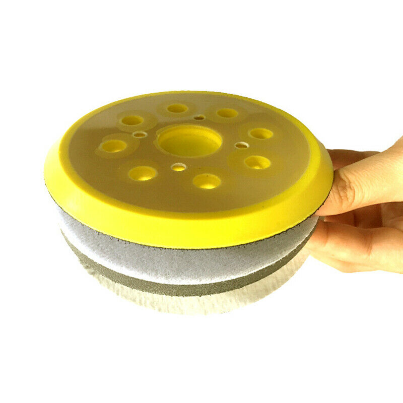 5" 125mm 8 Holes Sanding Pads Hook & Loop Backing Plate Polishing Pad Polishing Pad Random Orbital Sander Air Grinders
