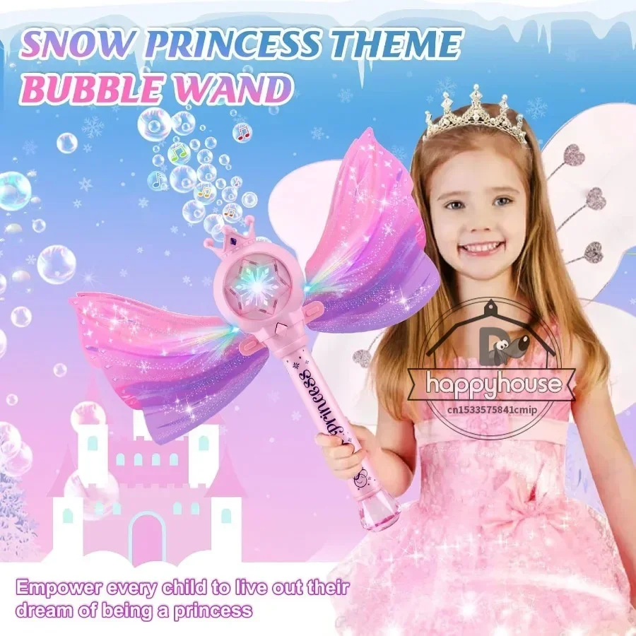 Varinha de bolha para crianças, máquina de bolhas, meninas, meninos, unicórnio elétrico, varinha de bolha, soprador de bolhas, brinquedos para crianças