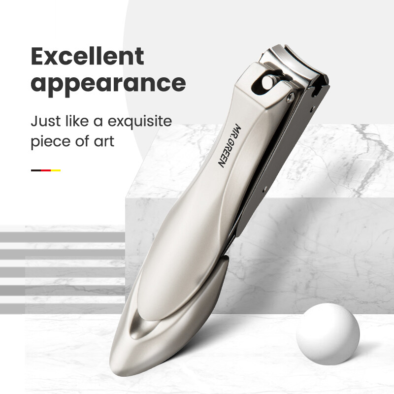 MR.GREEN coupe-ongles anti-éclaboussures coupe-ongles en acier inoxydable outils de manucure coupe-ongles de conception bionique