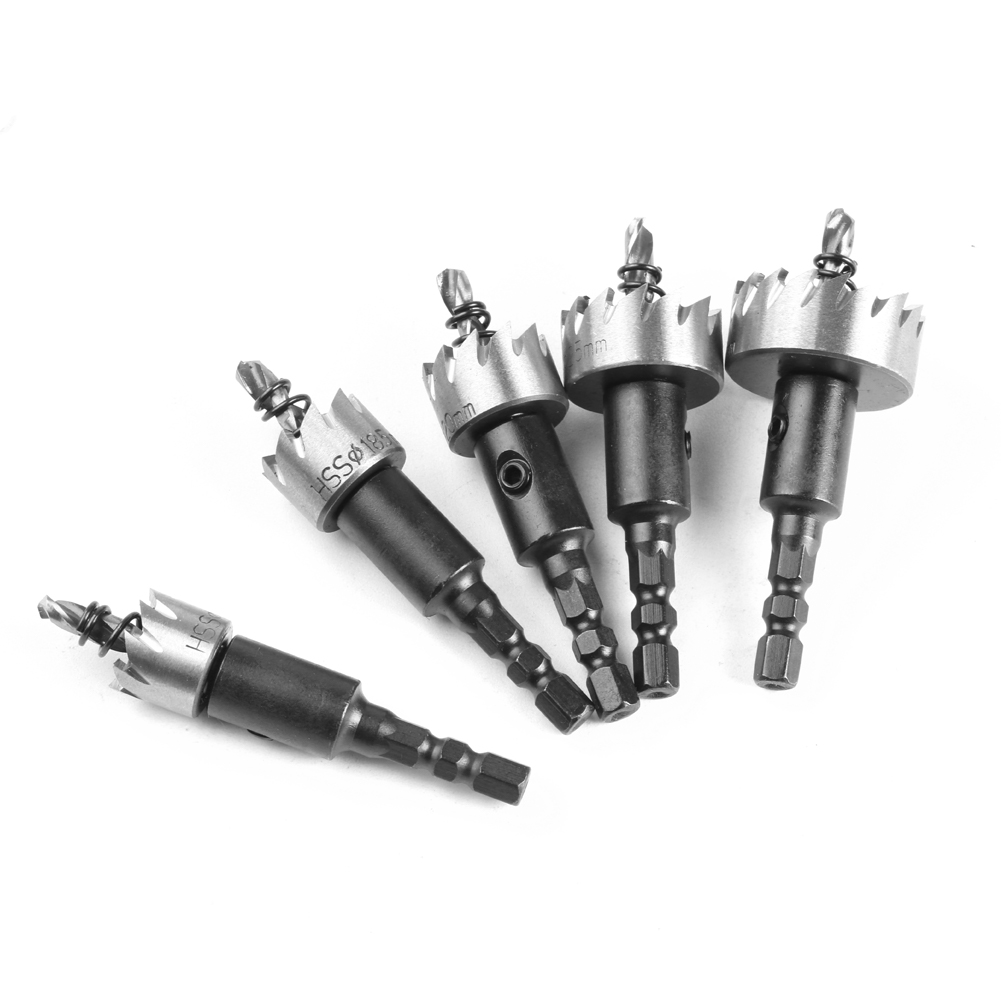 Шестигранный хвостовик HSS, высокоскоростной стальной открывалка для отверстий, железный лист и железная пластина, сверление и развертывание металлических отверстий из нержавеющей стали.