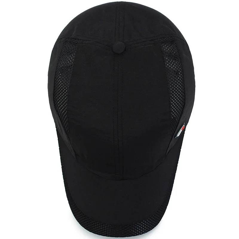 Gorra deportiva de secado rápido de primavera y verano, gorro de pesca de golf, gorra de béisbol unisex ajustable para hombre y mujer