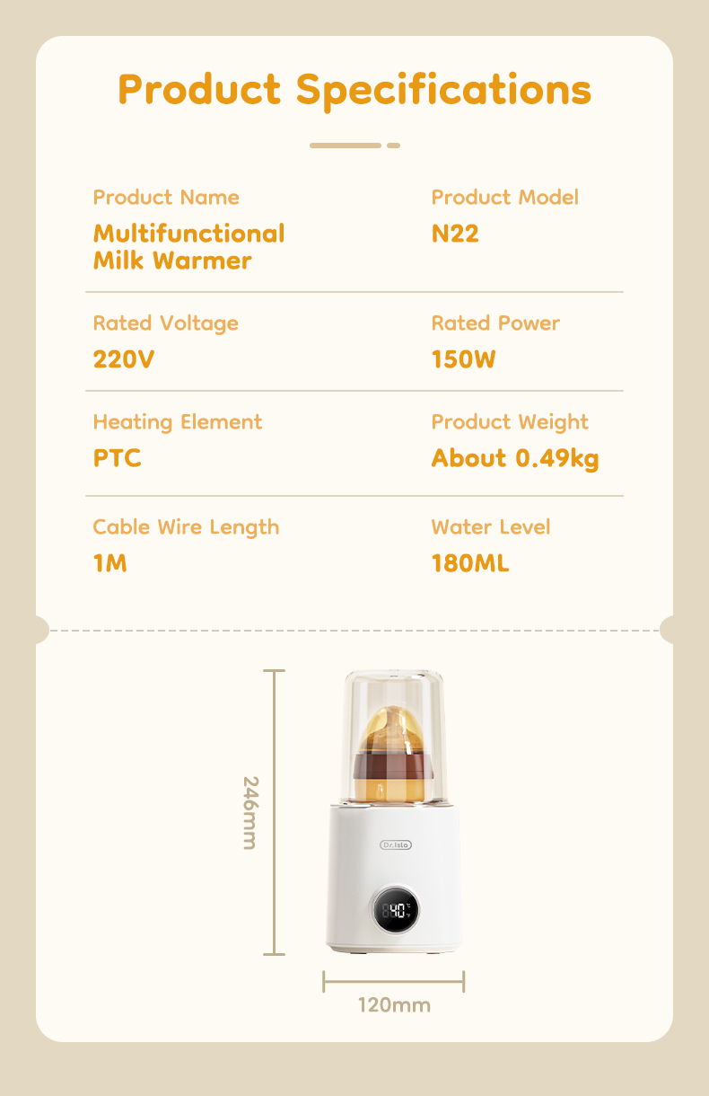 2025 novo aquecedor de leite carrinho de viagem caixa isolada multi função aquecedor de garrafa de enfermagem casa aquecedor de alimentação de garrafa de bebê