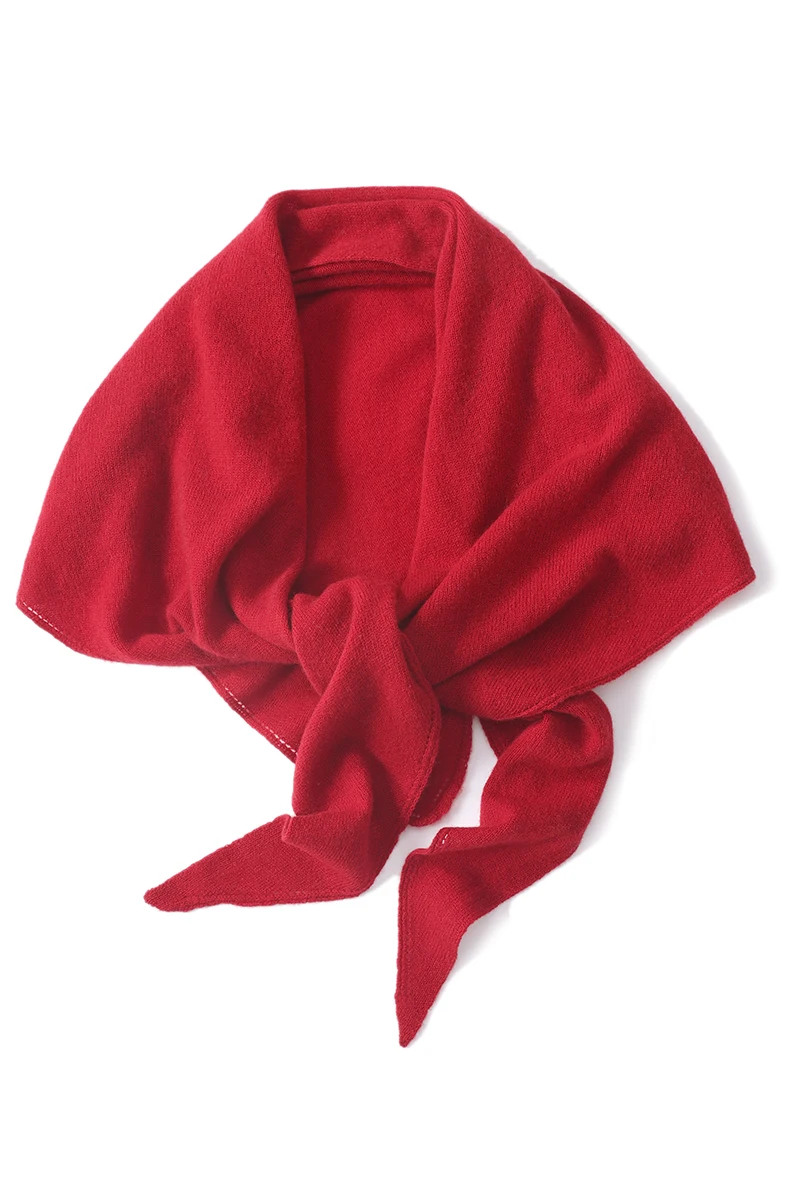 100% lã de malha grande triângulo xales cachecol feminino outono inverno macio quente elegante capa poncho multi-funcional pashmina